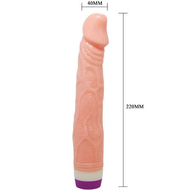 Vibratore realistico multi velocità con stimolazione a coste e base rotante